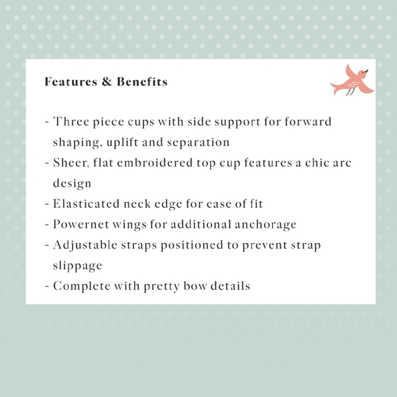 NWT Elomi "Cate" Underwire Bra - Sz 36J US / 36GG UK - Picture 5 of 7